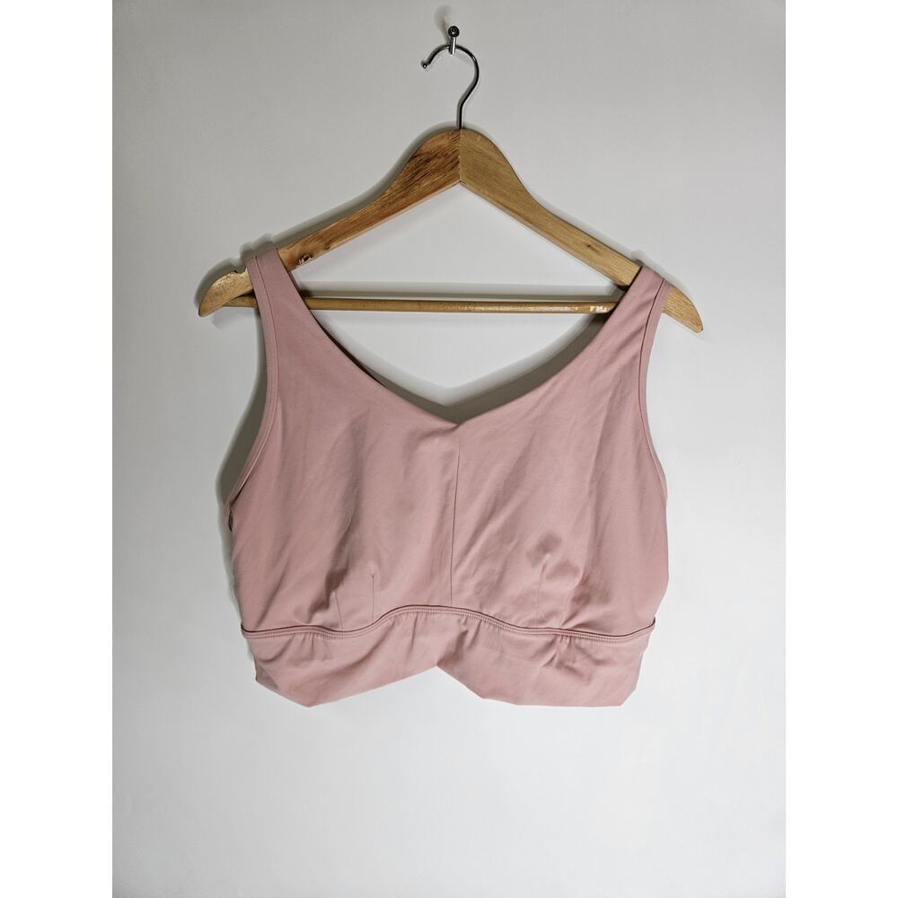 Duluth Trading Co Pink Sports Bra 1X